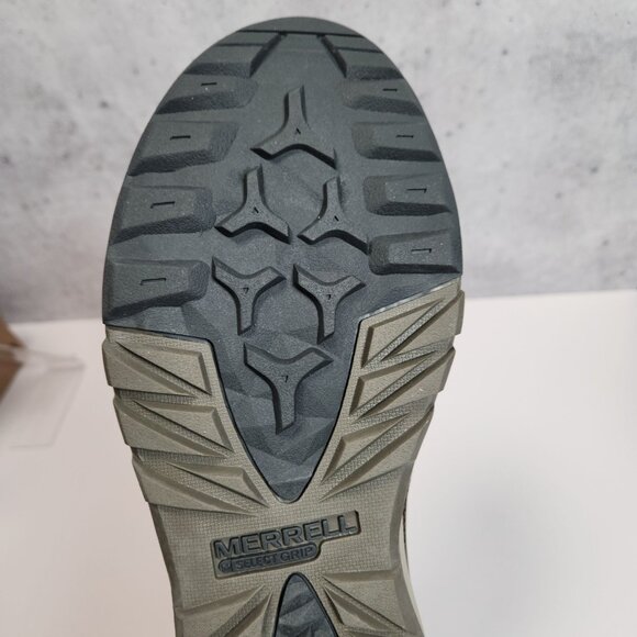 Merrell Mens Berner Shift Moc Slip-On Shoes Size 9 Boulder/Rocher - Picture 12 of 16